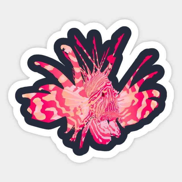 Lionfish Sticker by DASH_ans